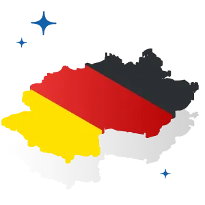 Carte de l'Allemagne