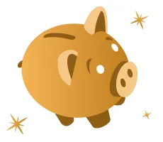 tirelire en forme de cochon