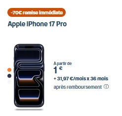 iphone 17 pro bouygues