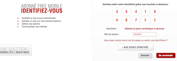 Suivi de commande mobile Free depuis l'Espace Abonné