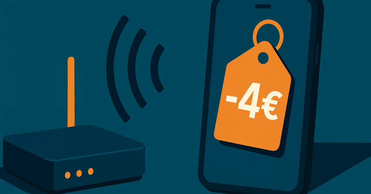 -4 € par mois sur votre forfait mobile, la promo qui passe sous les radars