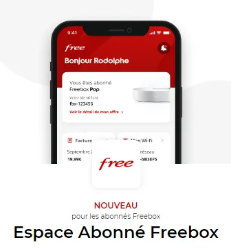 Application Espace Abonné Freebox