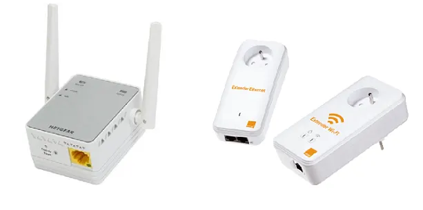 répéteurs et prises CPL wifi