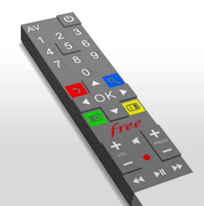 Télécommande Freebox Révolution