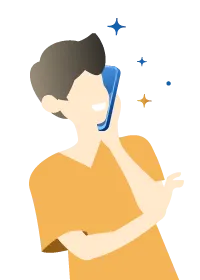 homme avec smartphone