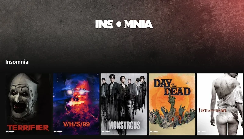 Insomnia sur MyCanal