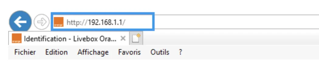 Interface configuration Orange