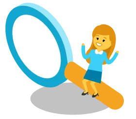 chercher loupe