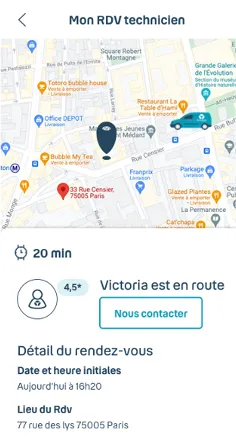 suivre technicien bouygues