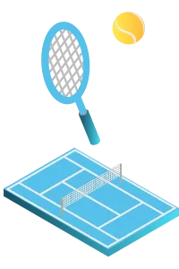 Terrain de tennis