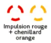 Voyants SFR en impulsion rouge et chenillard orange, box NB6 en cours de mise à jour
