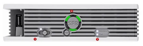 voyants box SFR NB6